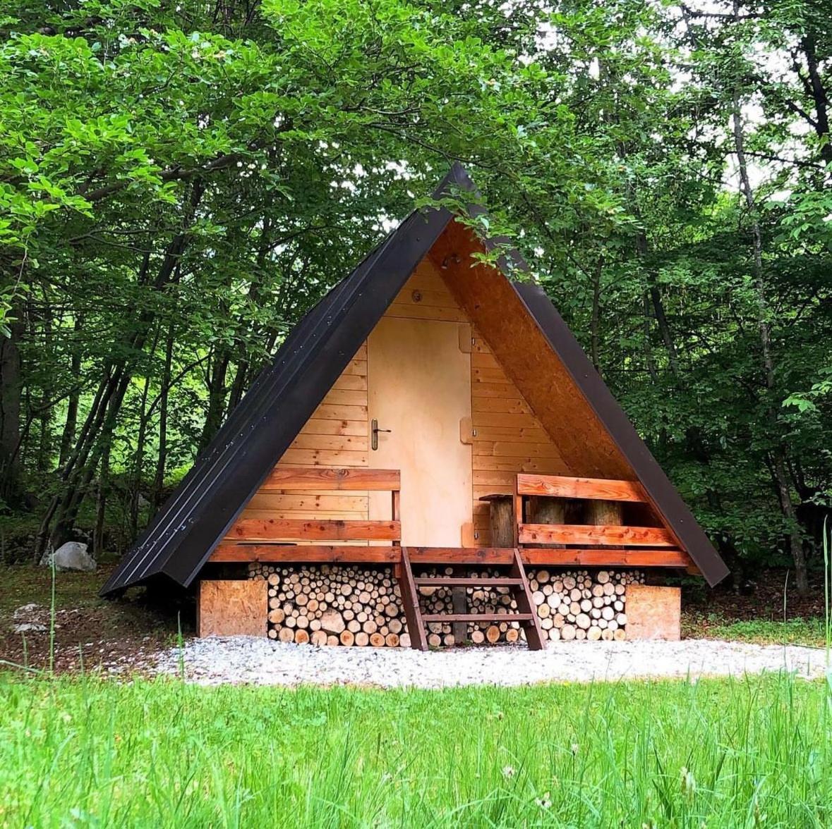 Hotel Glamping Krn Kobarid Esterno foto
